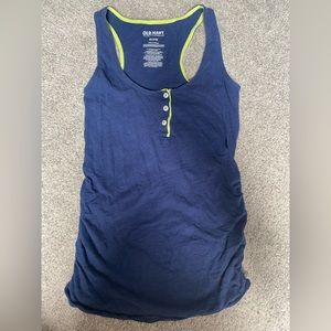 Old Navy maternity athleisure tank top Sz XS